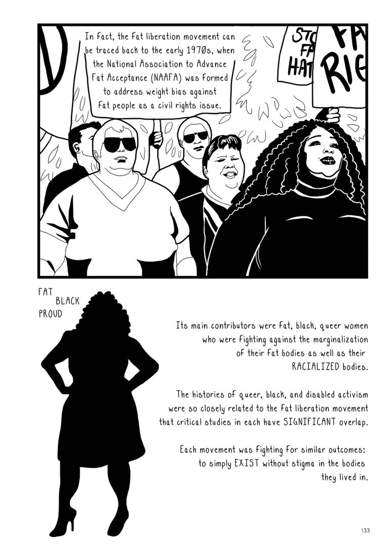A black and white illustration of a person protesting AI-generated content may be incorrect.